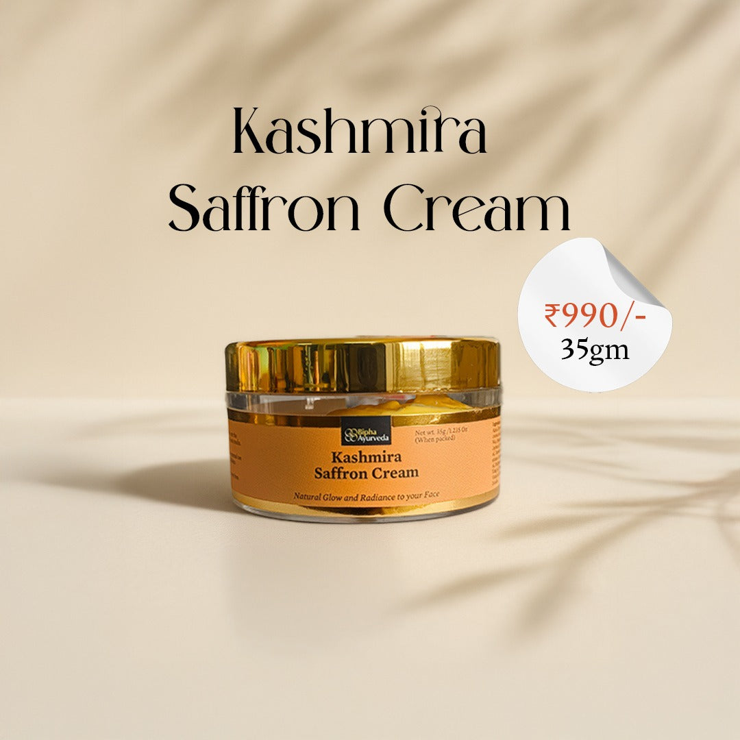 Kashmira Saffron Night Cream for Radiant and Glowing Skin made from Pure Saffron Essence - 35gm