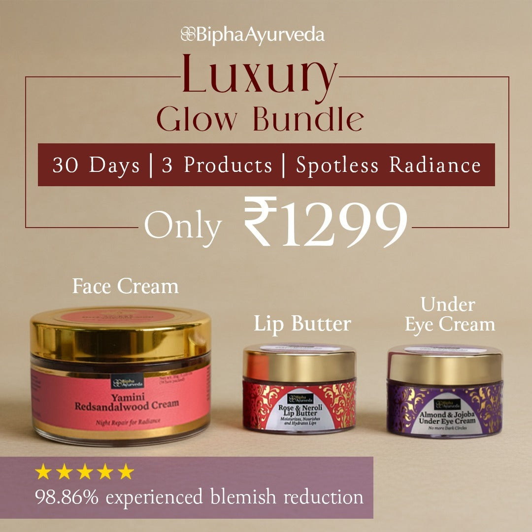 The Glow Ritual: Night Edition -- Yamini Cream + Under Eye Cream + Lip Butter