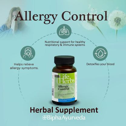 Allergy Control Tablet Herbal Supplement for Allergy