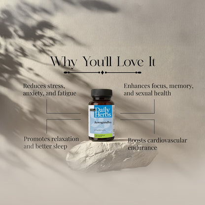 Aswagandha-Pure Aswagandha extract Veg Capsule- Mind & Body Tonic , Vitality , Reduce Stress & Anxiety