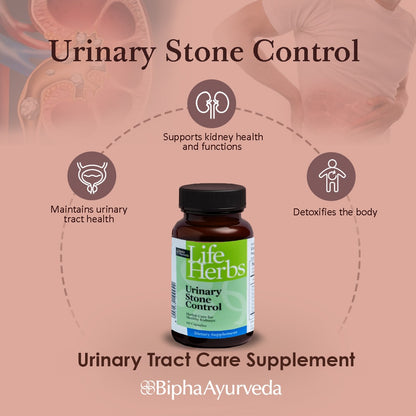 Urinary Stone Control - Veg Capsule Urinary Tract Health Support