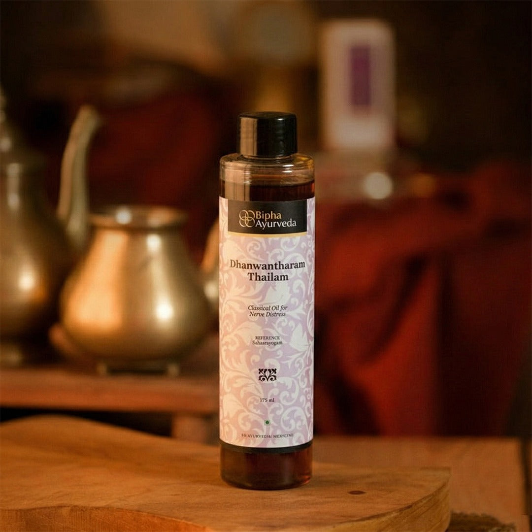 Dhanwantharam Thailam - Energising Ayurveda Therapy Oil 175 ml