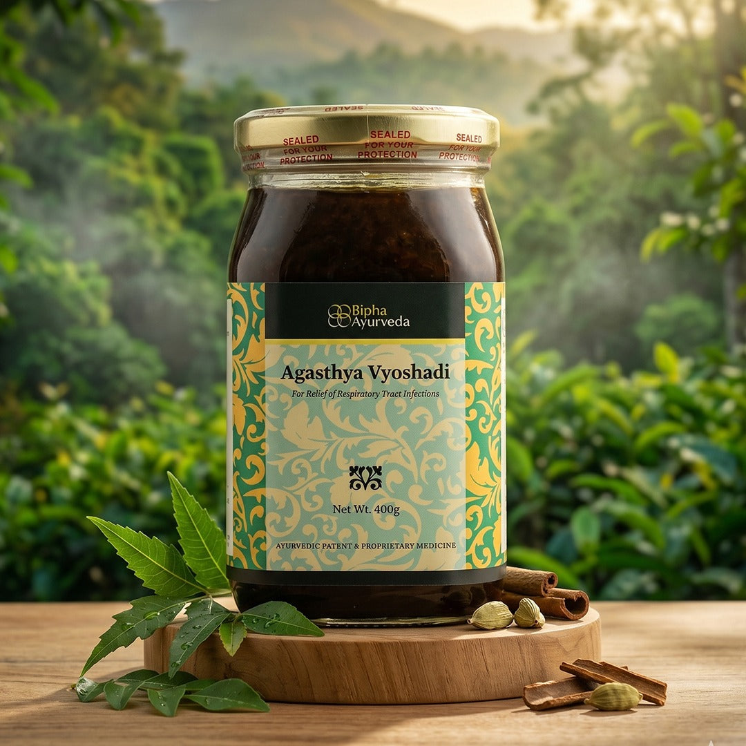 Agasthya Vyoshadi - Herbal Remedy for Respiratory Health and Cough (400 gm)