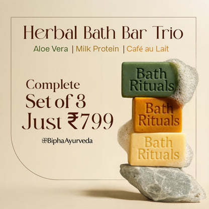 Herbal Bath Bar Trio – 3 Herbal Bar Combo