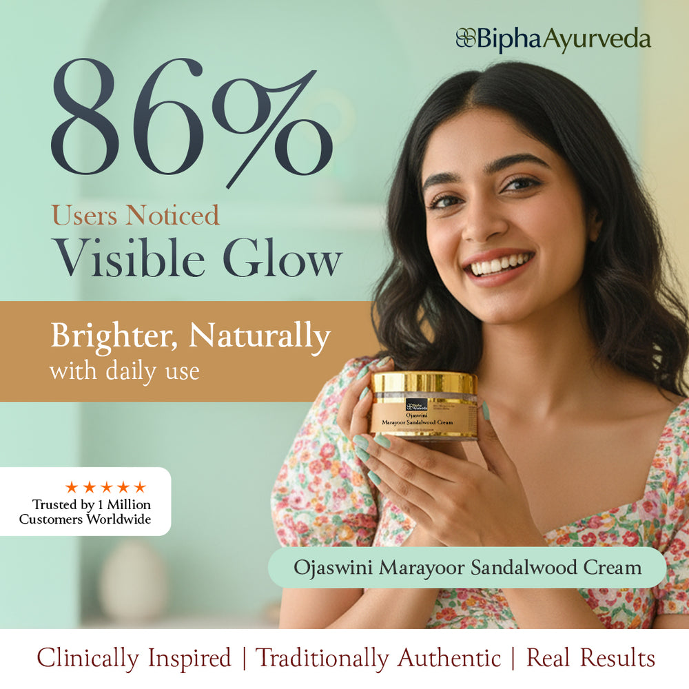 Ojaswini Marayoor Sandalwood Cream-A rich textured cream for Nourished& Smooth skin with the Pure Extracts of Sandalwood. Natural Moisturizer for Dry Skin - 35gm - image 3