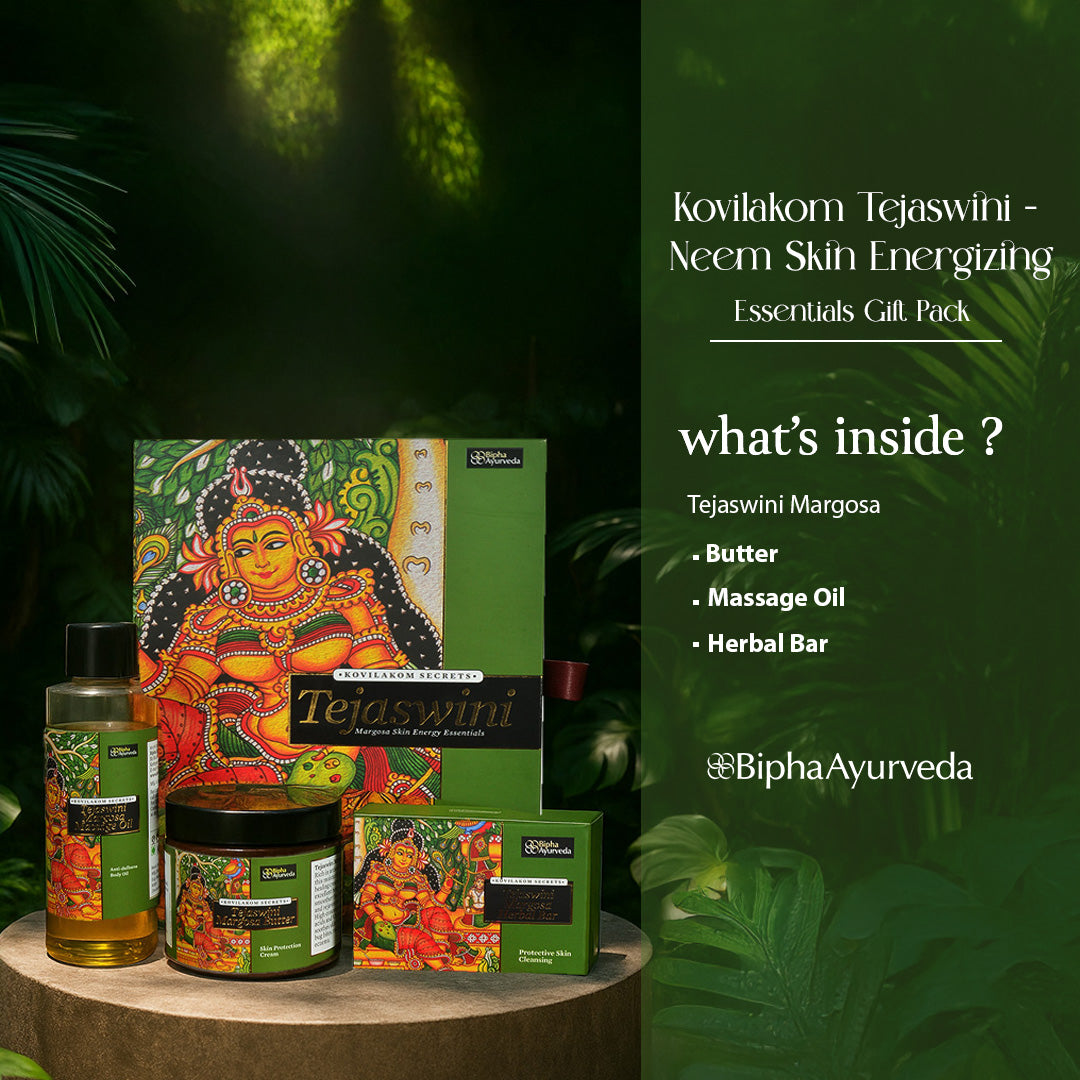 Kovilakom Tejaswini - Neem Skin Energizing Essentials Gift Pack