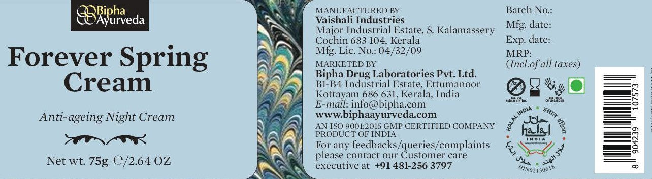 Forever Spring Cream - Anti ageing Night cream