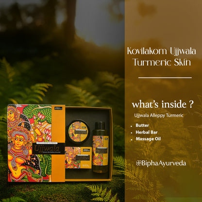 Kovilakom Ujjwala - Turmeric Skin Radiance Essentials