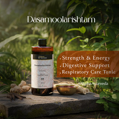 Dasamoolarishtam - Ayurveda Health Elixir for Respiratory Health 450 ml