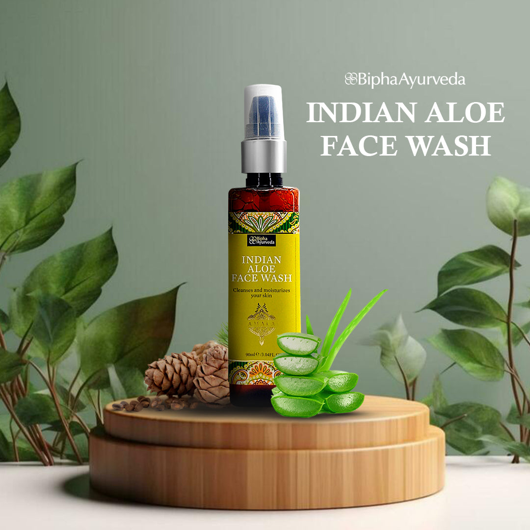 Indian Aloe Face Wash -Hydrates and Gently Cleanses your Skin 90 ml