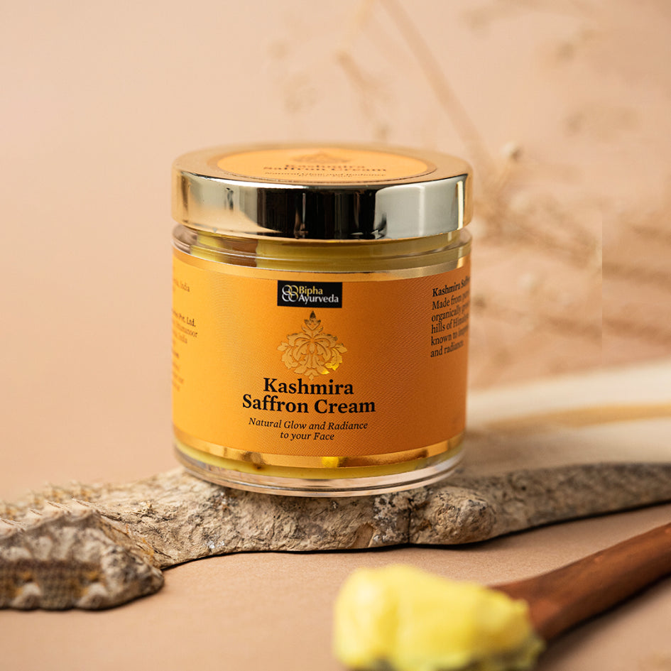 Kashmira Saffron Night Cream for Radiant and Glowing Skin made from Pure Saffron Essence - 75gm