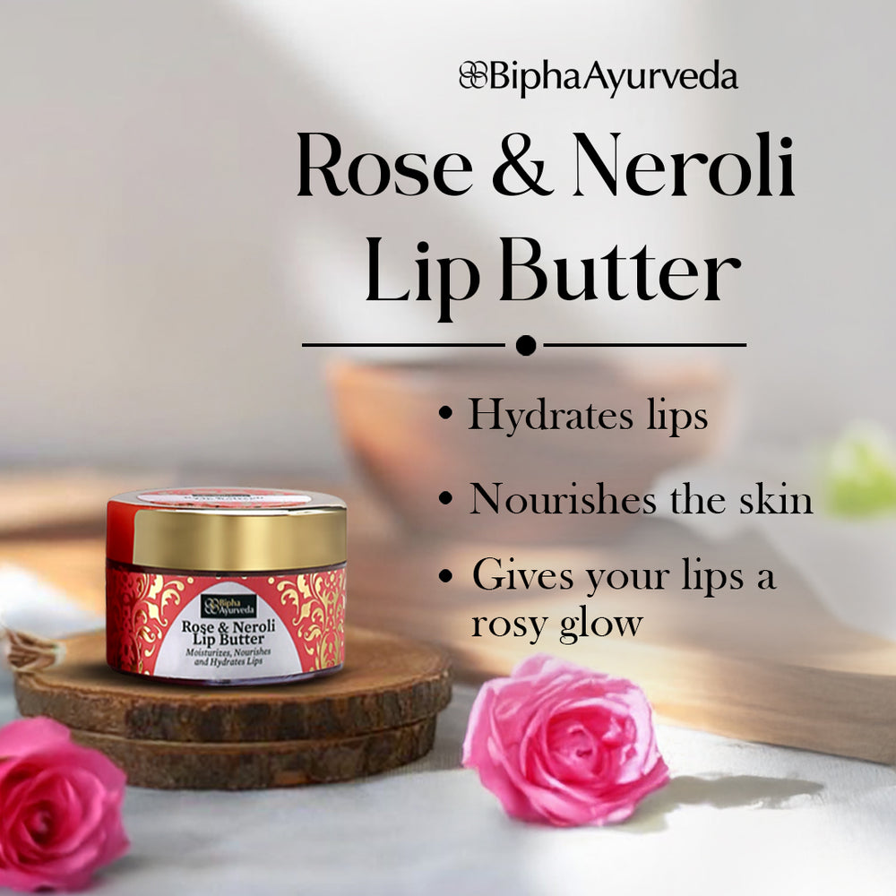 Rose & Neroli Lip Butter - Moisturizes, Nourishes and Hydrates Lips 10 gm - image 4