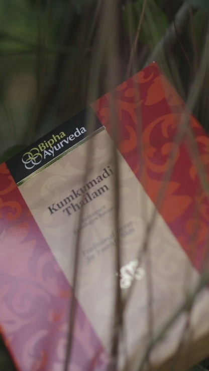 Kumkumadi Thailam-Ayurvedic Beauty Serum for Radiant Skin.Made from Pure concentrated Kashmir saffron & other exotic herbs to enhance skin tone-10 ml