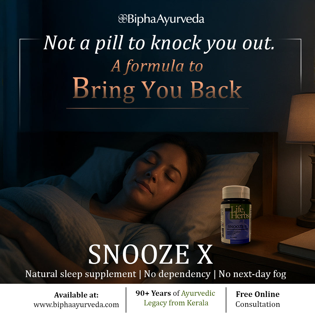 Snooze-X Veg Capsule- Herbal Supplement for Good Sleep