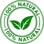 100% natural