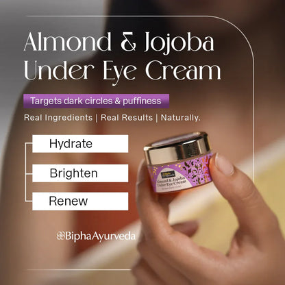 Almond & Jojoba Under Eye Cream No more Dark Circles 10 gm