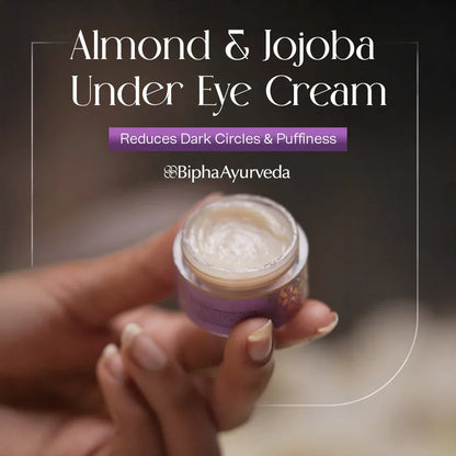 Almond & Jojoba Under Eye Cream No more Dark Circles 10 gm