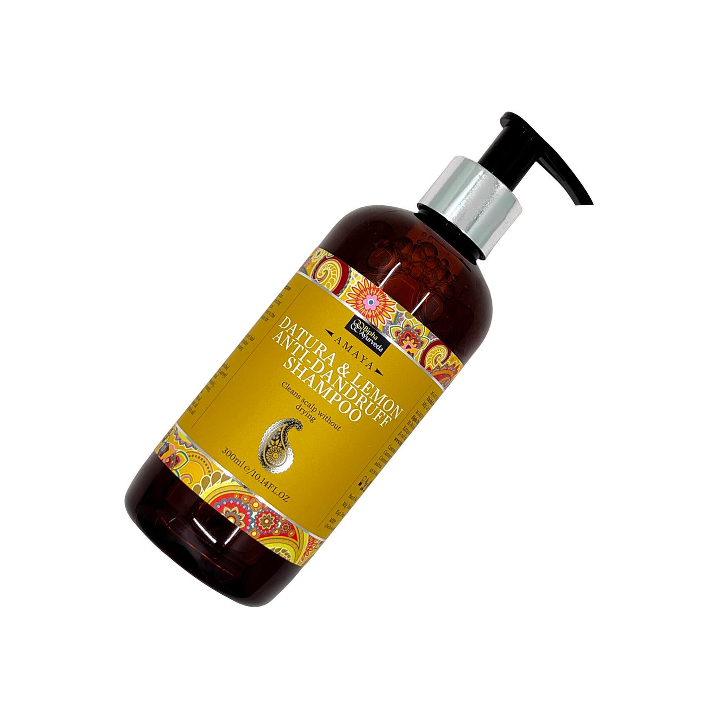 Datura & Lemon anti-Dandruff Shampoo - Cleans scalp without drying  300 ml