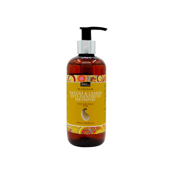 Datura & Lemon anti-Dandruff Shampoo - Cleans scalp without drying  300 ml