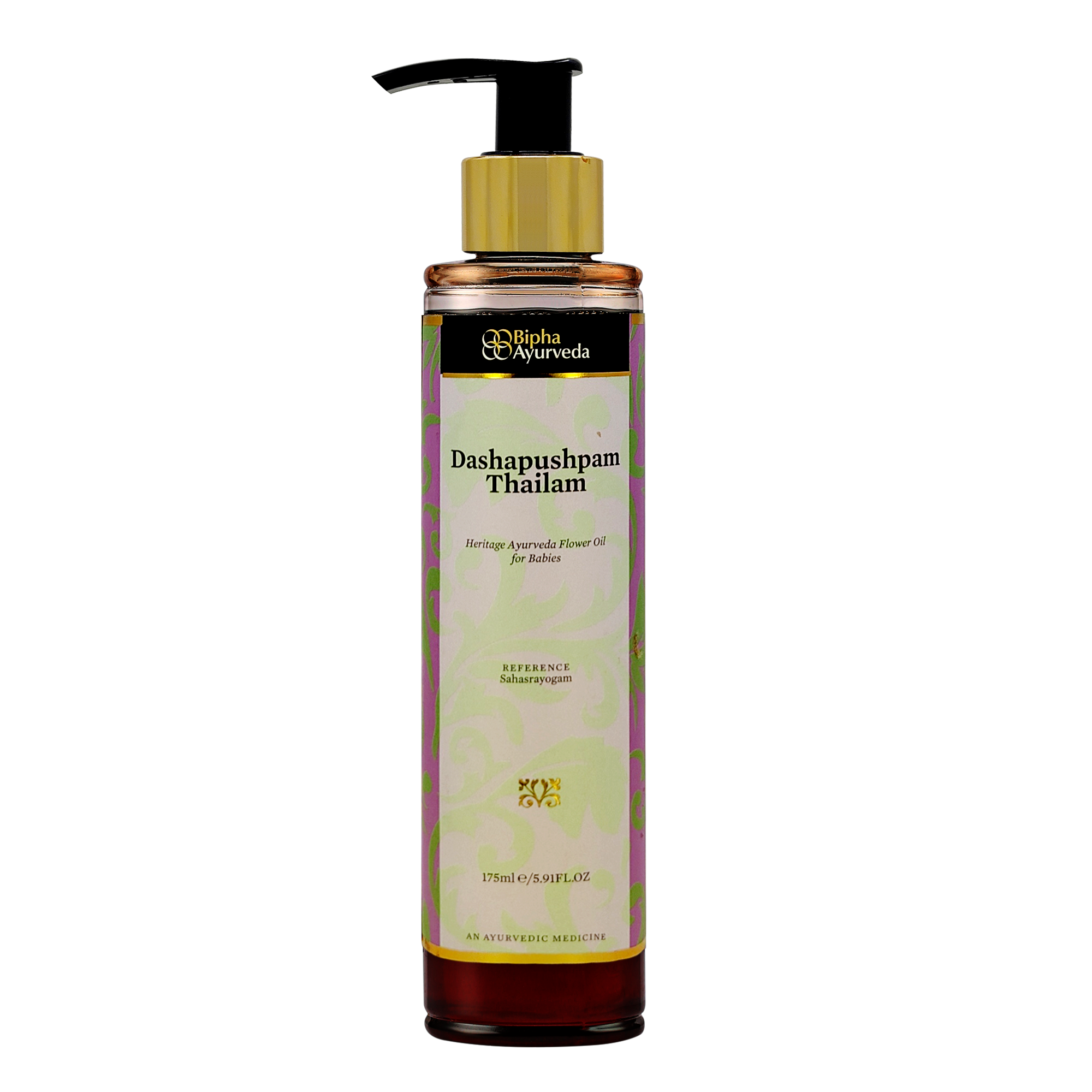 Dashapushpam Thailam - Heritage Ayurveda Flower Oil for Babies 175 ml