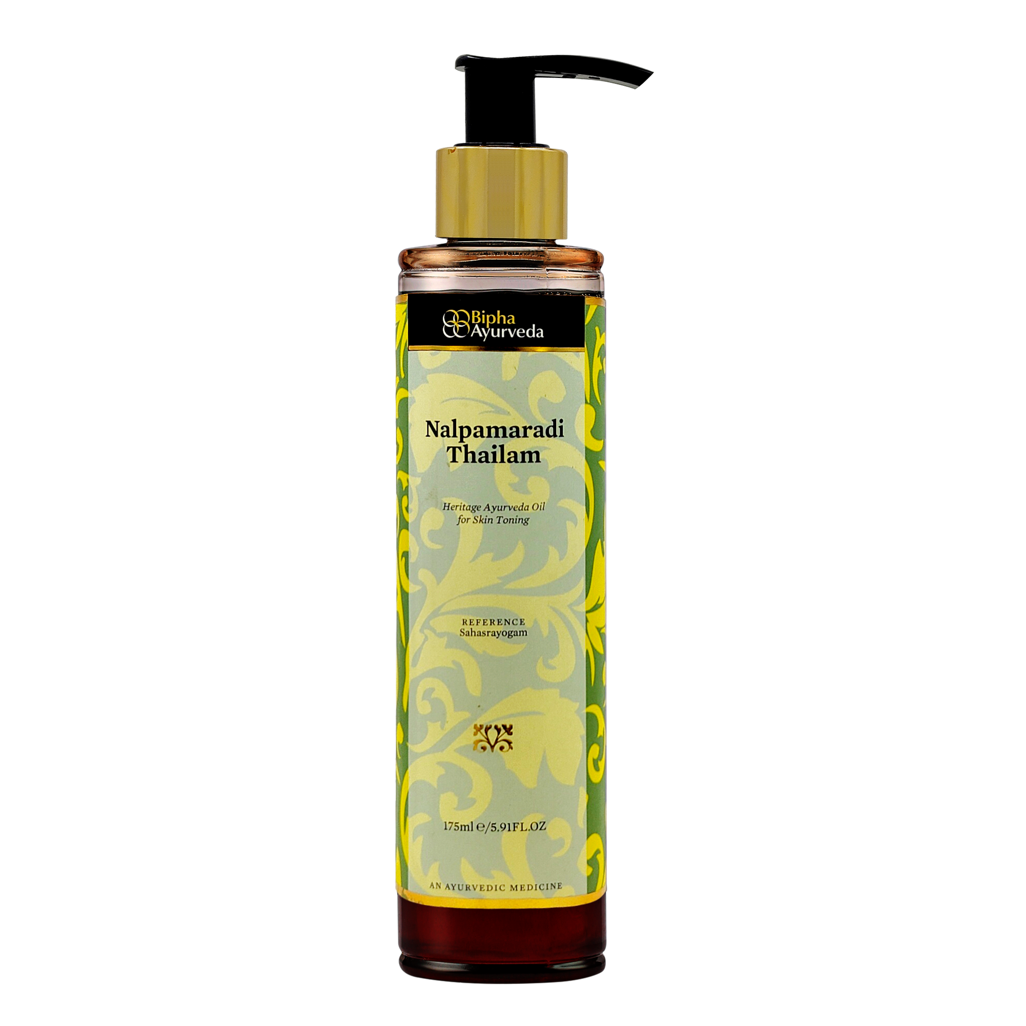 Nalpamaradi Thailam - Heritage Ayurveda Oil for Skin Toning - 175 ml