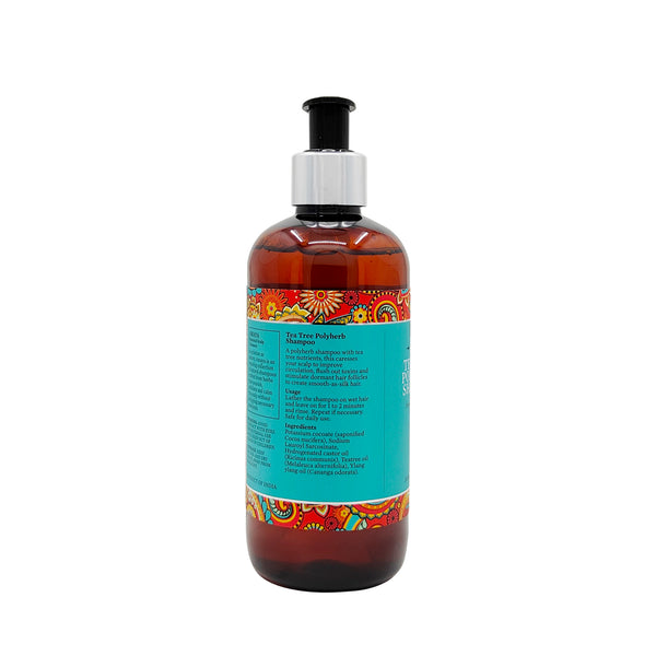 Tea Tree Polyherb Shampoo  - Protects and hydrates your scalp 300 ml