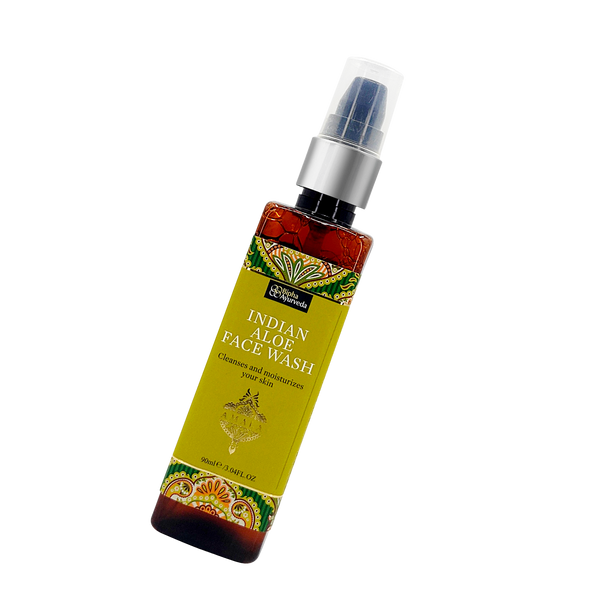 Indian Aloe Face Wash -Hydrates and Gently Cleanses your Skin 90 ml