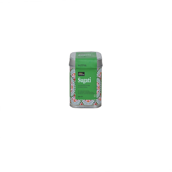 Sattva-Sugati Ayurveda Herbal Tea Bags  for Diabetic Wellness 2 gm x 10 sachets