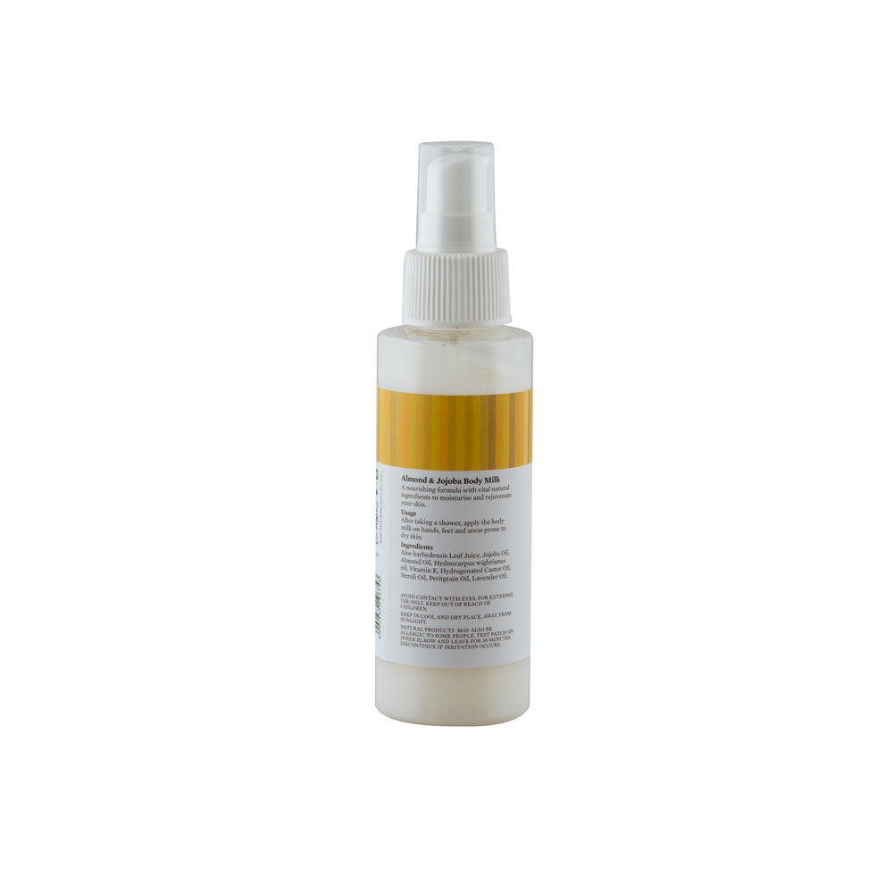Almond and Jojoba Body Milk Usage & Ingredients