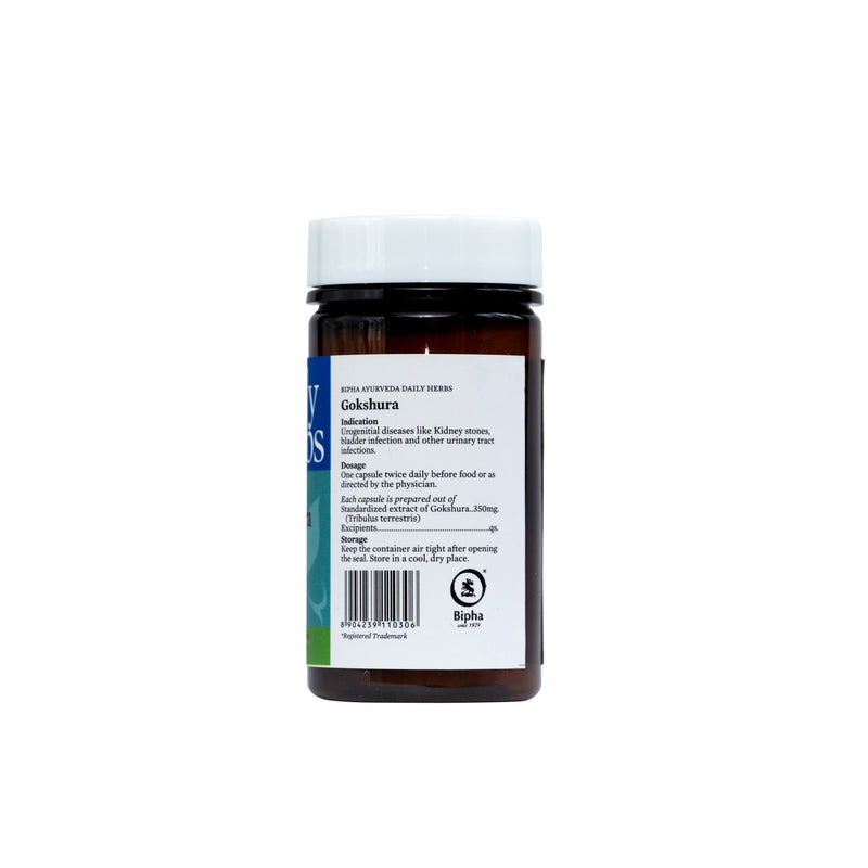 Gokshura -Pure Gokshura ( Tribulus Terrestriis) Extracts 60 Veg Capsule  Men's Wellness Supplement ,Vitality & Vigour ,Natural Bio stimulant