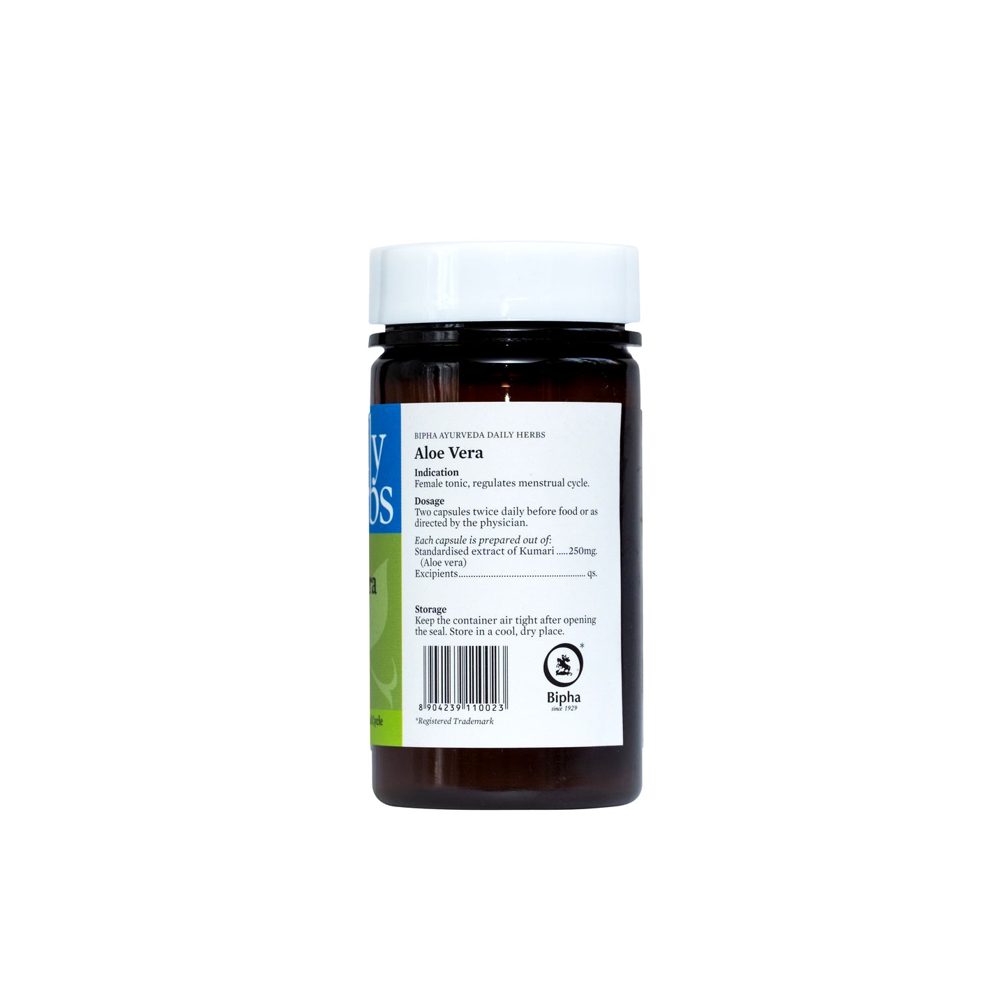 Aloe Vera-Pure Organic Aloe Vera Extract 60 Veg Capsule Skin & Hair Rejuvenative supplement