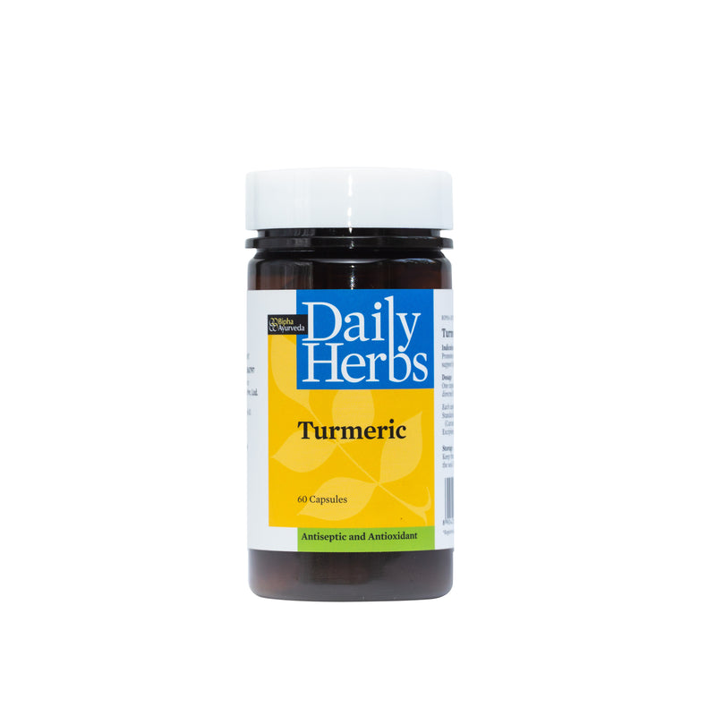 Turmeric-Pure Turmeric Extract with 95% Bioavailable Curcumin 60 Veg Capsule, Antioxidant, Improves inflammation control,Balances metabolism