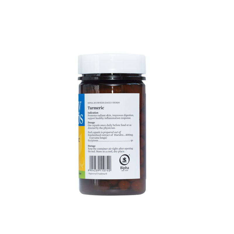 Turmeric-Pure Turmeric Extract with 95% Bioavailable Curcumin 60 Veg Capsule, Antioxidant, Improves inflammation control,Balances metabolism