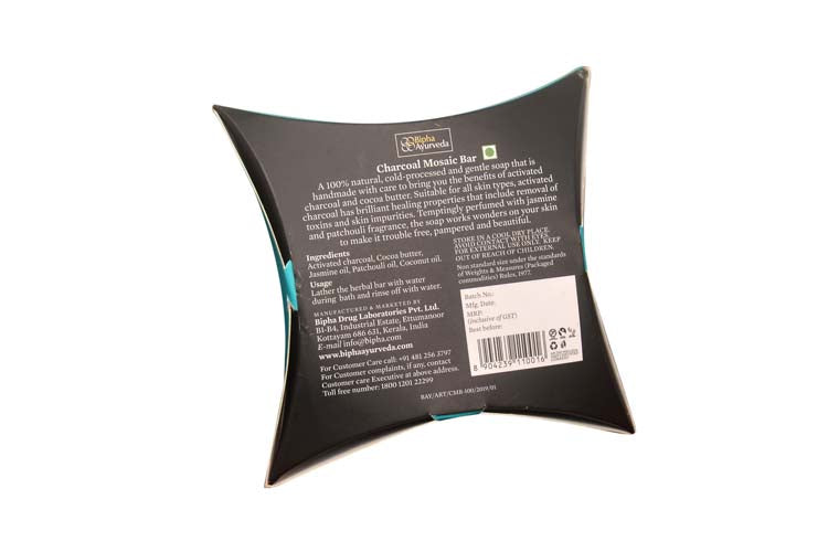 Charcoal Mosaic Bar Usage & Ingredients