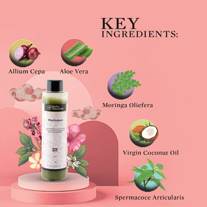 Murivenna Thailam - An Ayurveda first aid oil made purely from herbs for healing (175 ml)