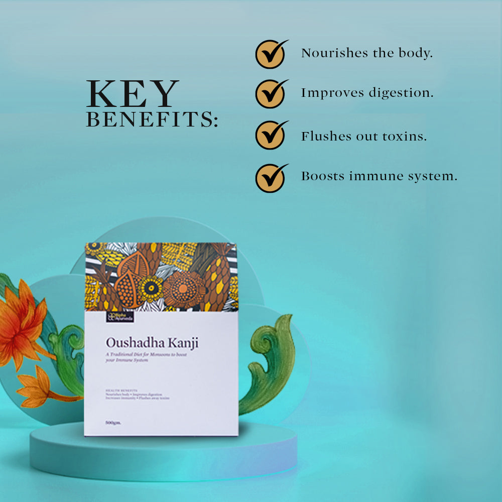 Oushada Kanji (Karkidaka Kanji) A traditional Diet for Monsoons to boost your Immune System -500 gm