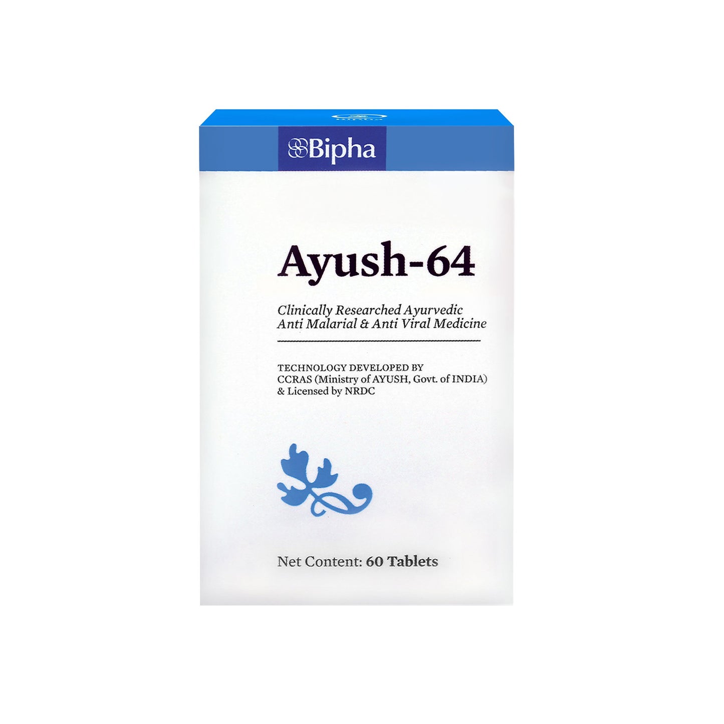 Ayush-64 Clinically Researched Ayurvedic Anti Malarial & Anti Viral Medicine-60 tablets