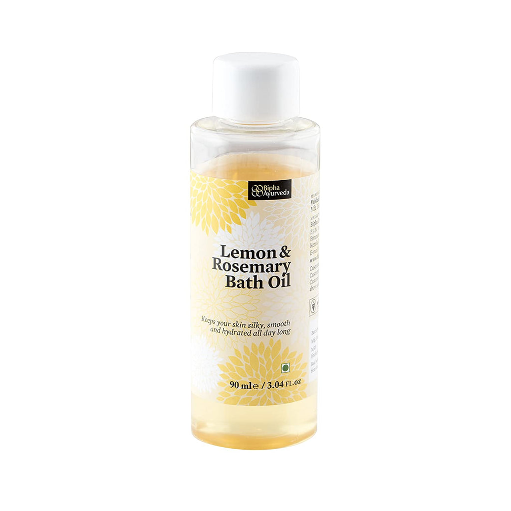 Lemon And Rosemary Bath Oil - For a Revitalizing Massage